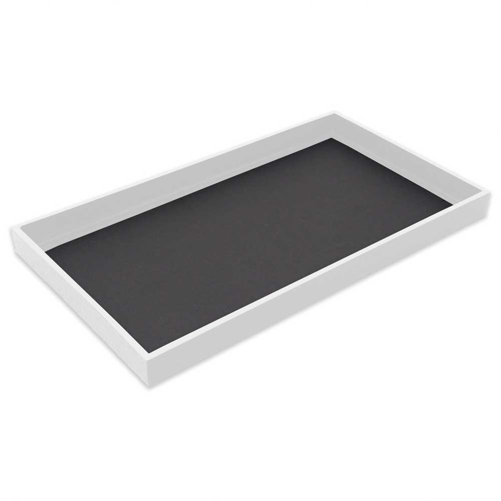 Standard White Utility Trays 14 3/4" x 8 1/4" x 1"H