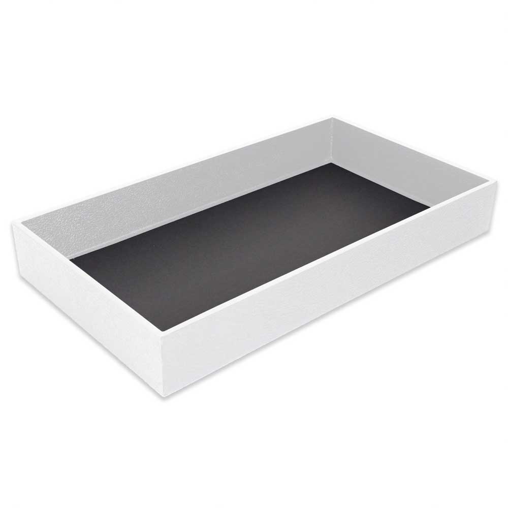 Standard White Utility Trays 14 3/4" x 8 1/4" x 2"H