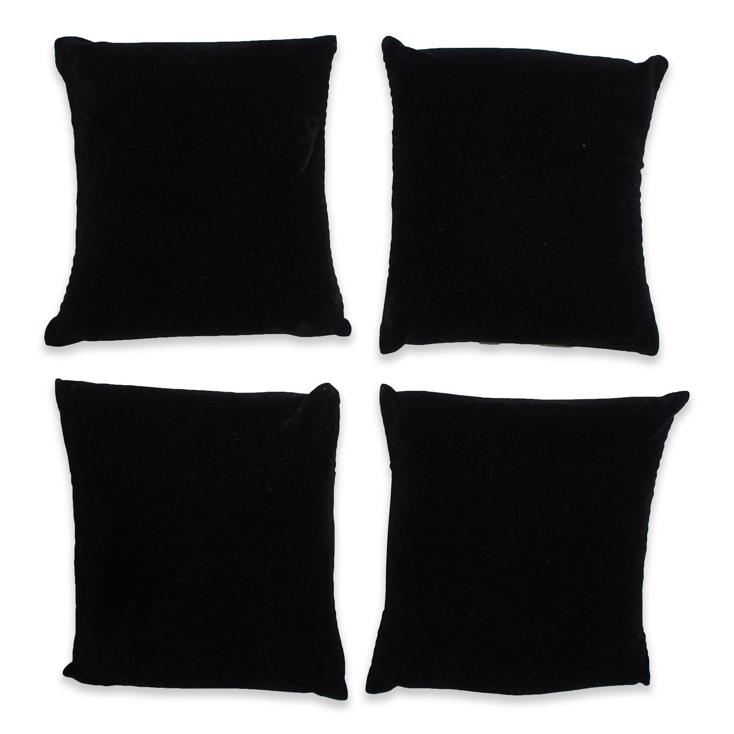 5" Black Velvet Pillow Displays