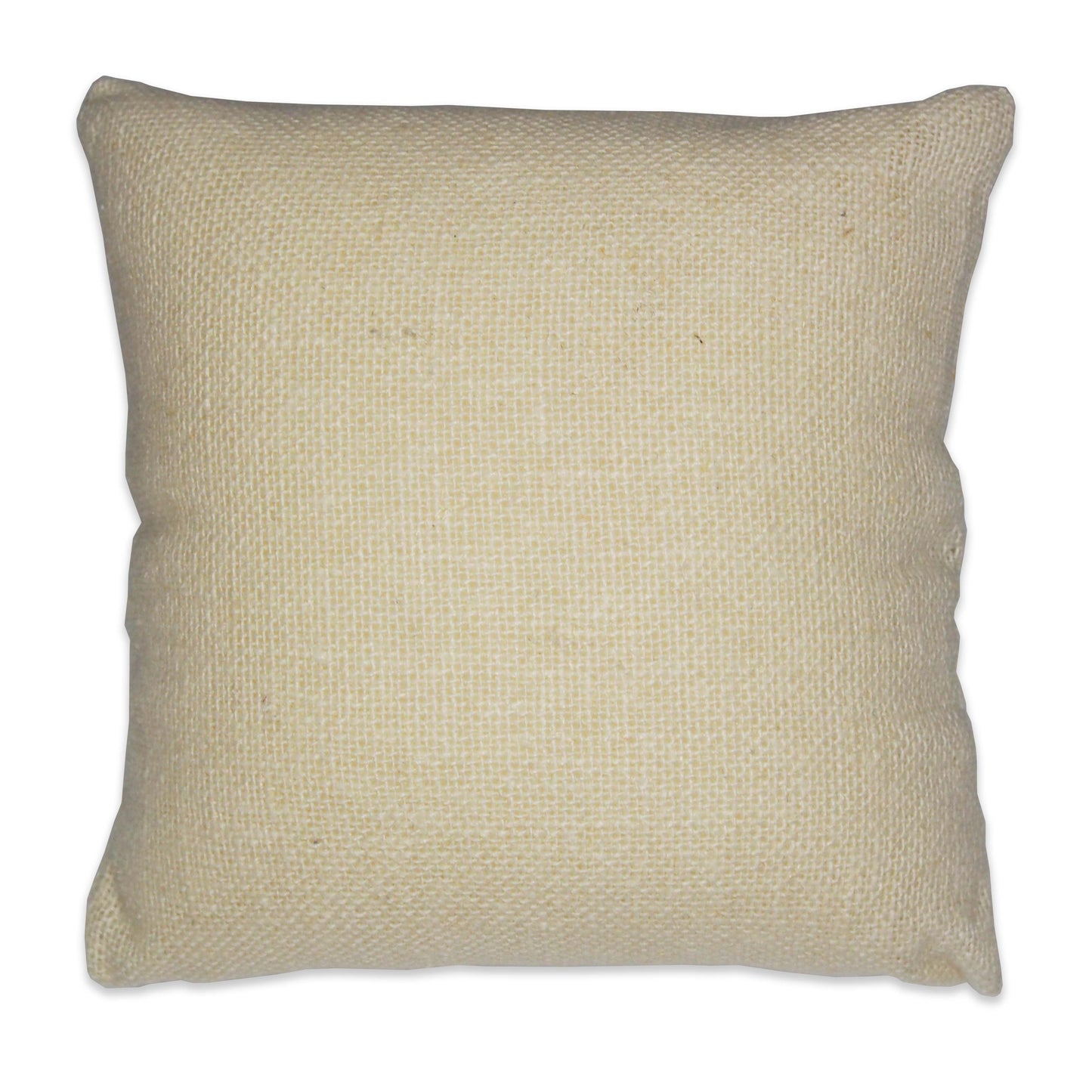 4" Beige Linen Pillow Displays
