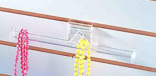 Acrylic Slatwall T Bar