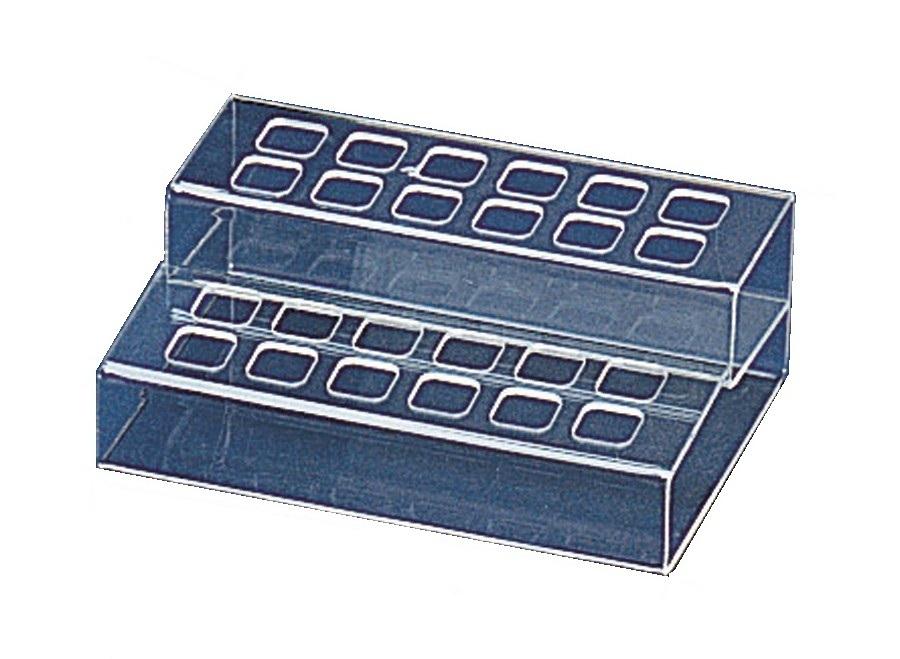 Slanted Lipstick/Pen/E-cigs Acrylic Display case