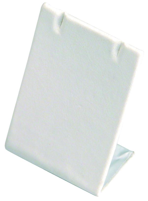 White Single Rectangular Earring Display