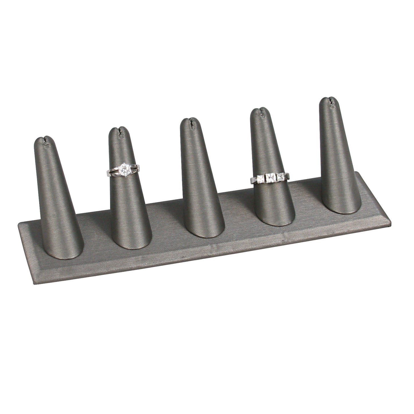 Steel Grey Multi-Finger Ring Display