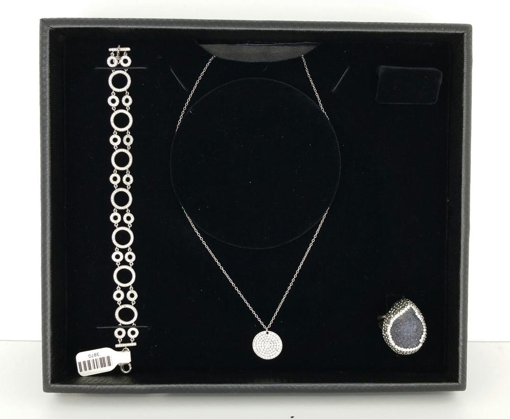 Combination Jewelry Super-Light weight Poly Textured Display Tray