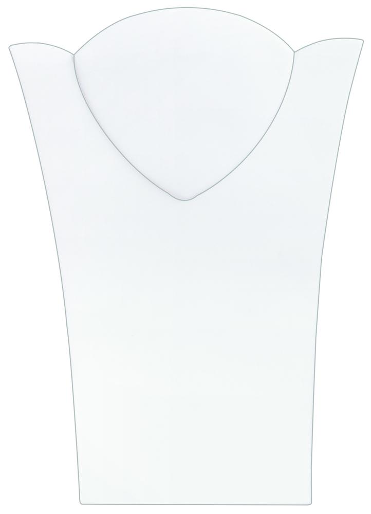 White 11 3/8"H Necklace Display with Easel_II