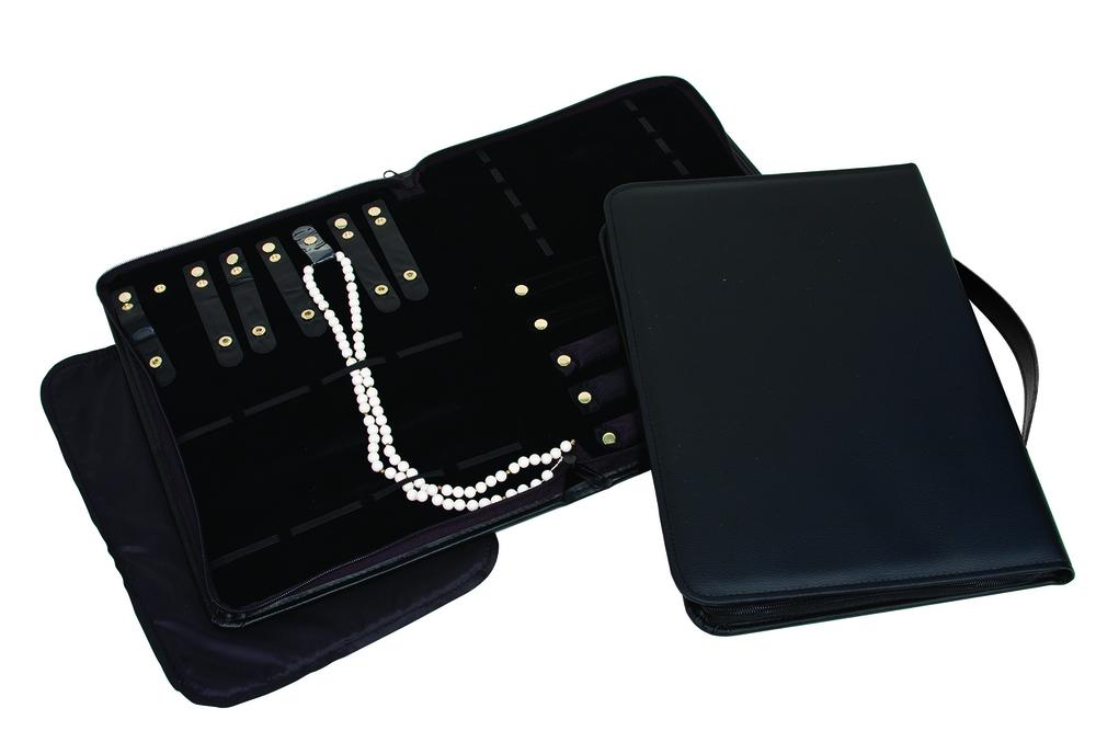 Black Leatherette Folders - Combination