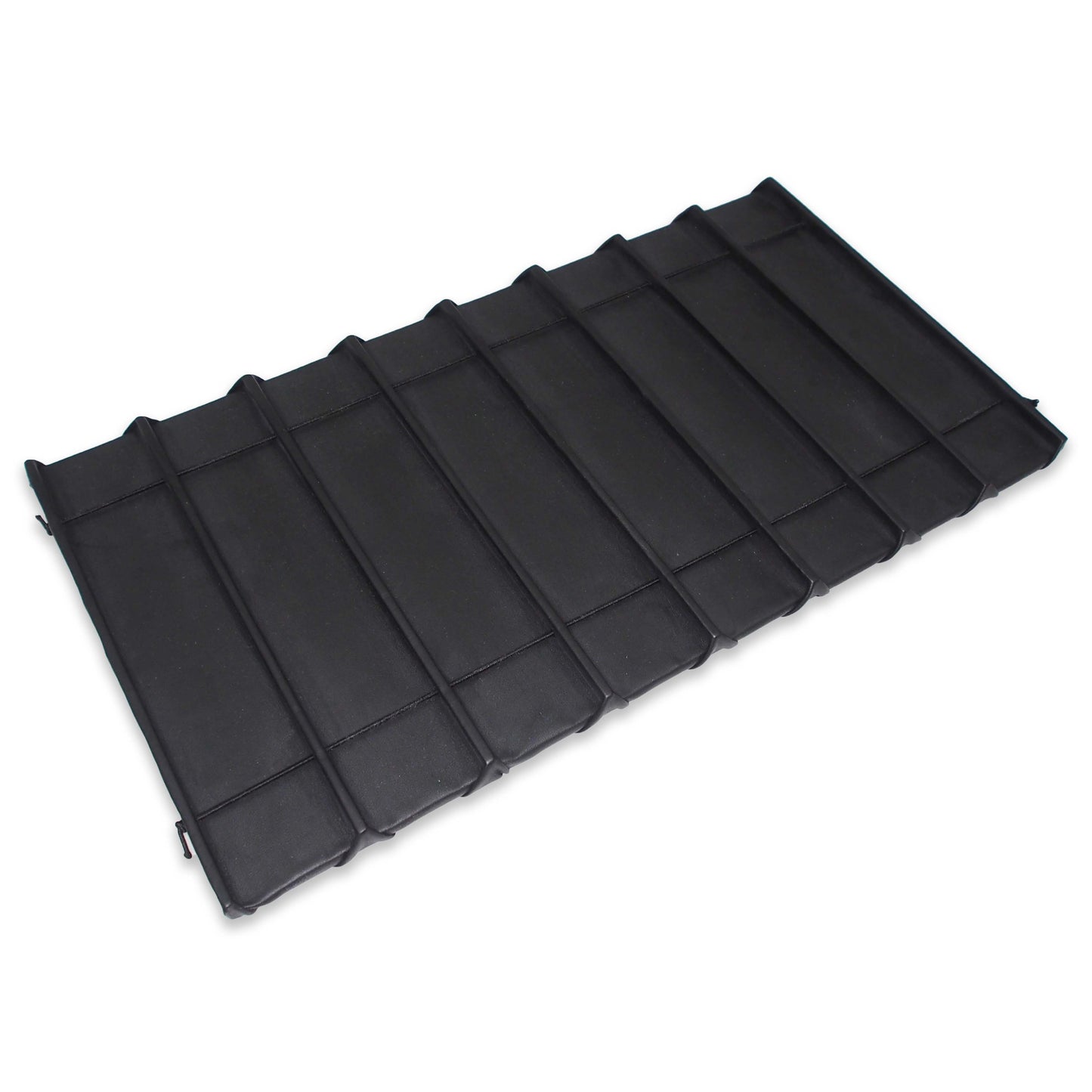 Black leatherette 8 Section Deluxe bracelet insert liners