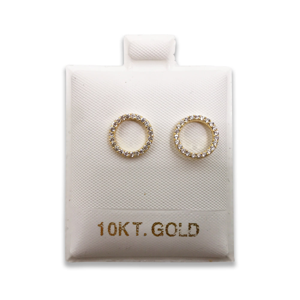 White Puff Pad Earring Cards 100pcs