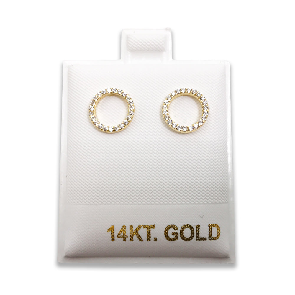 White Puff Pad Earring Cards 100pcs