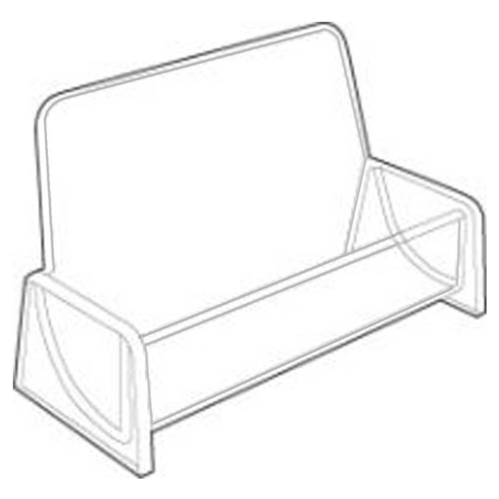 Black Acrylic Business Card Holder
