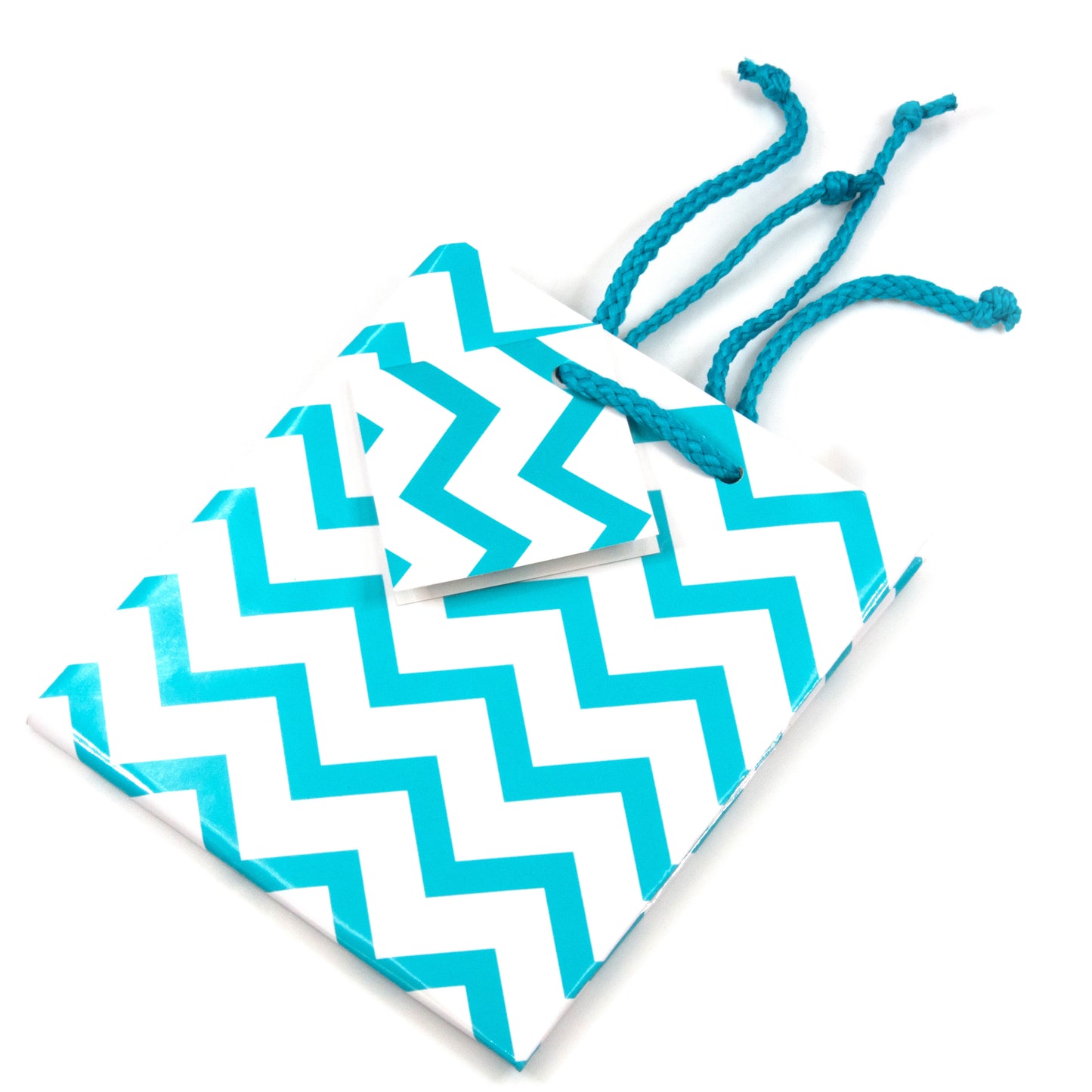 Assorted Chevron Gift Bag Paper Tote
