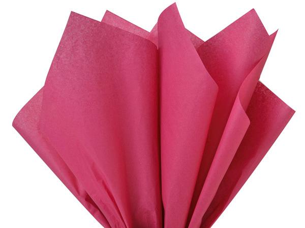 Cerise Tissue Paper 15" x 20" - 50 Sheets