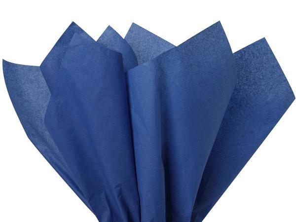 Dark Blue Tissue Paper 15" x 20" - 50 Sheets