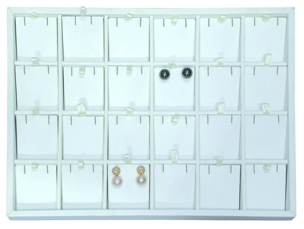 Medium 24 Pendant/Earring Pad Jewelry Insert Tray
