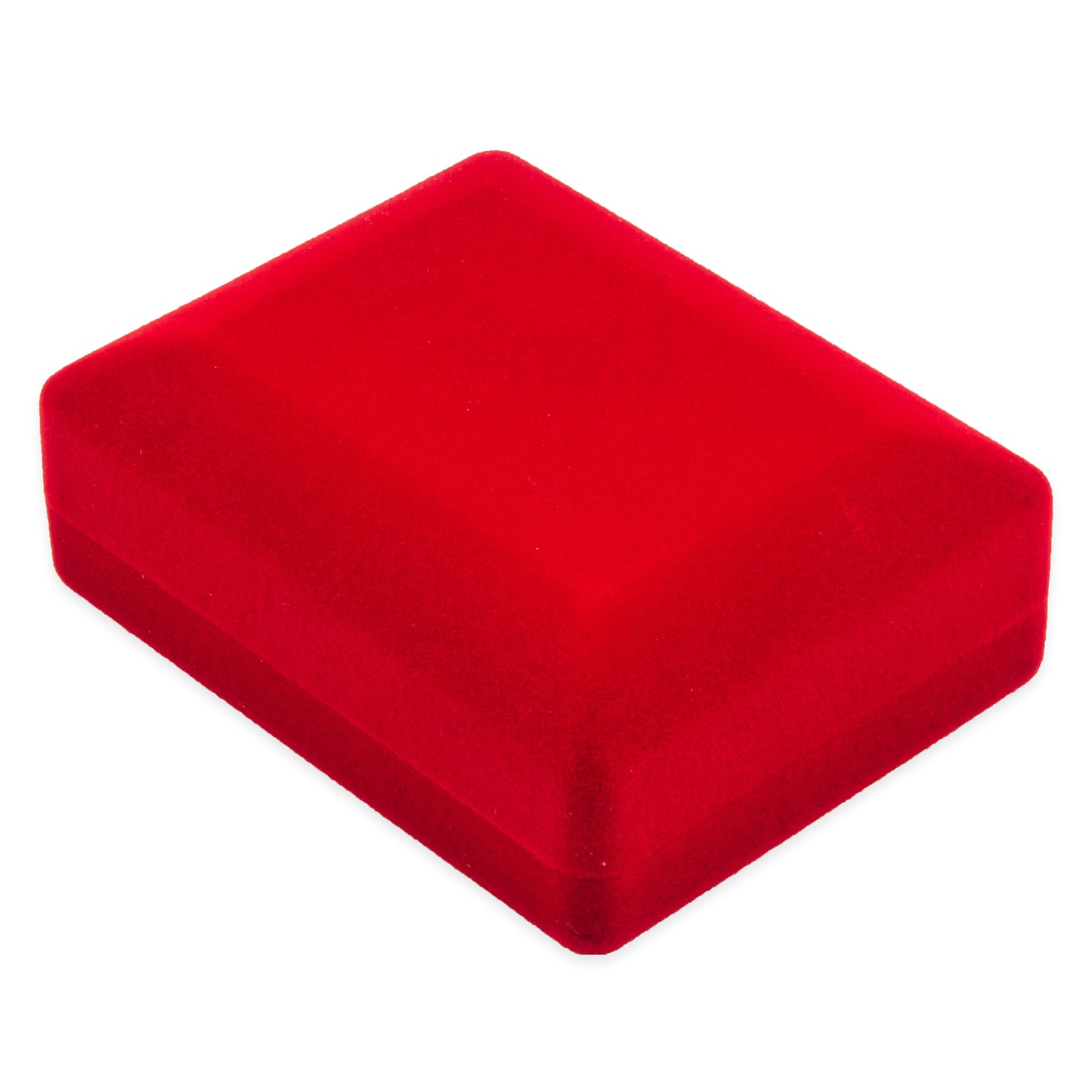 Soft Flocked Red Velour Pendant/Earring Gift Box