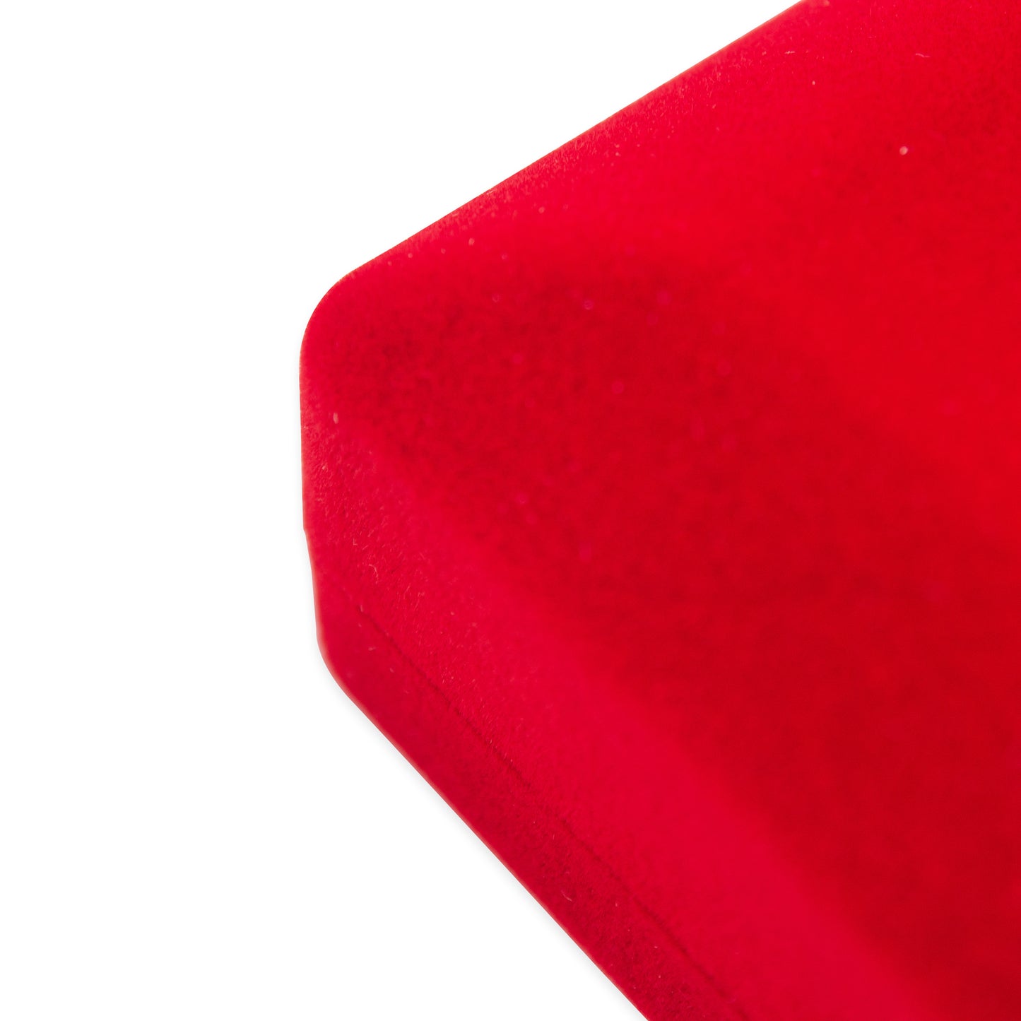 Soft Flocked Red Velour Pendant/Earring Gift Box