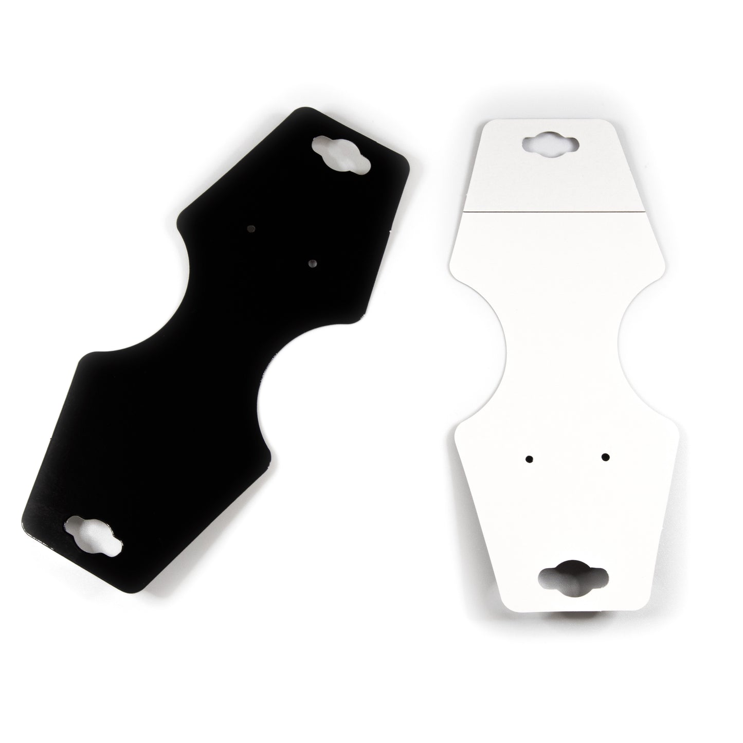 Large Necklace/Bracelet Foldover Cards - 100pcs/pack - (3 color options)