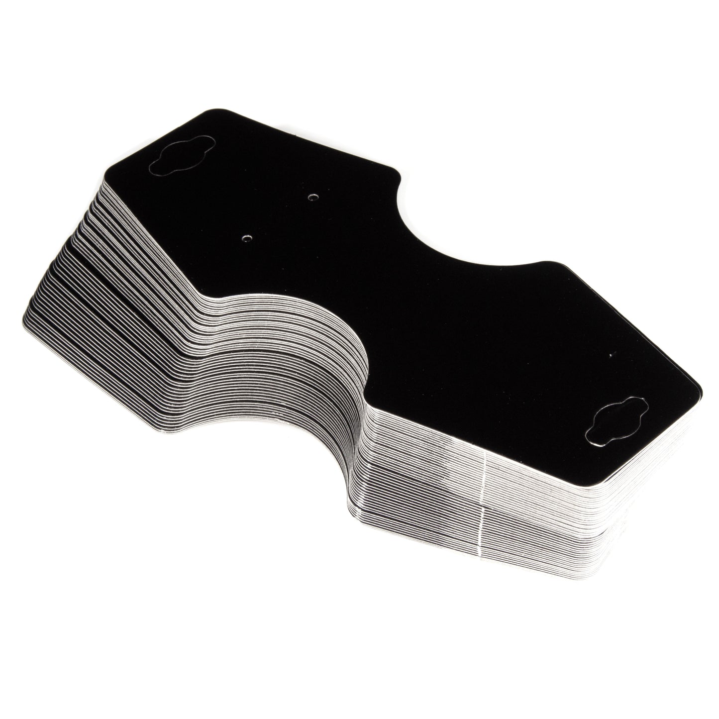 Large Necklace/Bracelet Foldover Cards - 100pcs/pack - (3 color options)