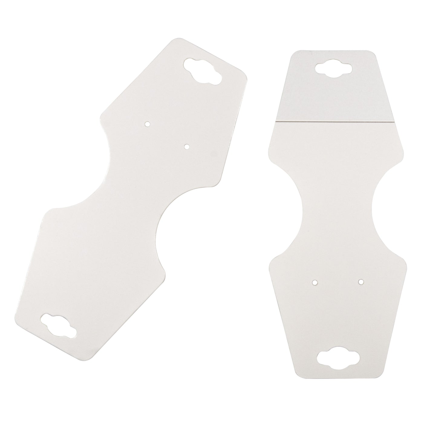 Large Necklace/Bracelet Foldover Cards - 100pcs/pack - (3 color options)