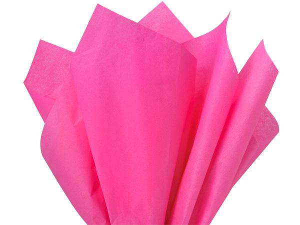 Hot Pink Tissue Paper 15" x 20" - 50 Sheets