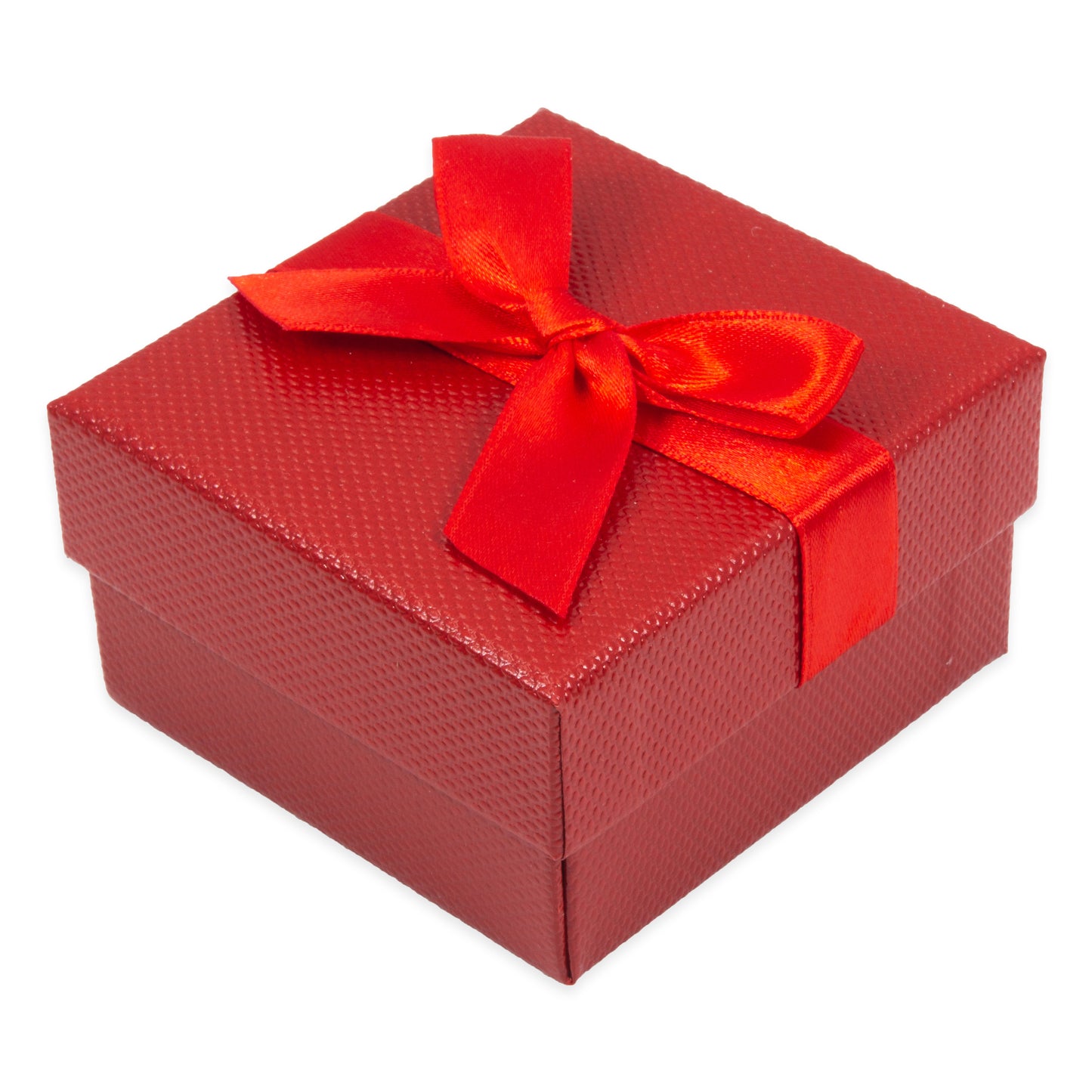 Red Pendant Wrap less Premium Ribbon Box