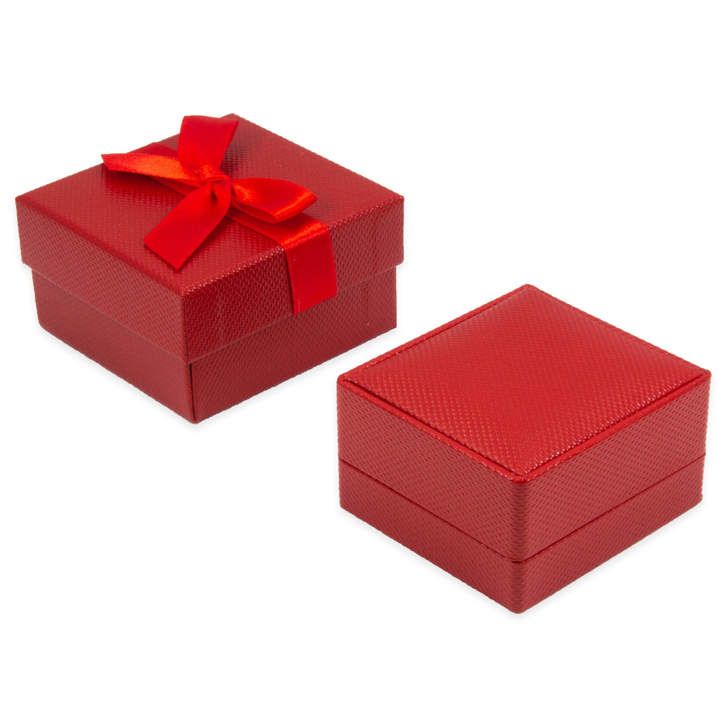 Red Pendant Wrap less Premium Ribbon Box
