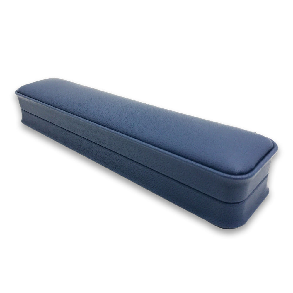 Deluxe Blue Soft Touch Faux Leather Jewelry Boxes