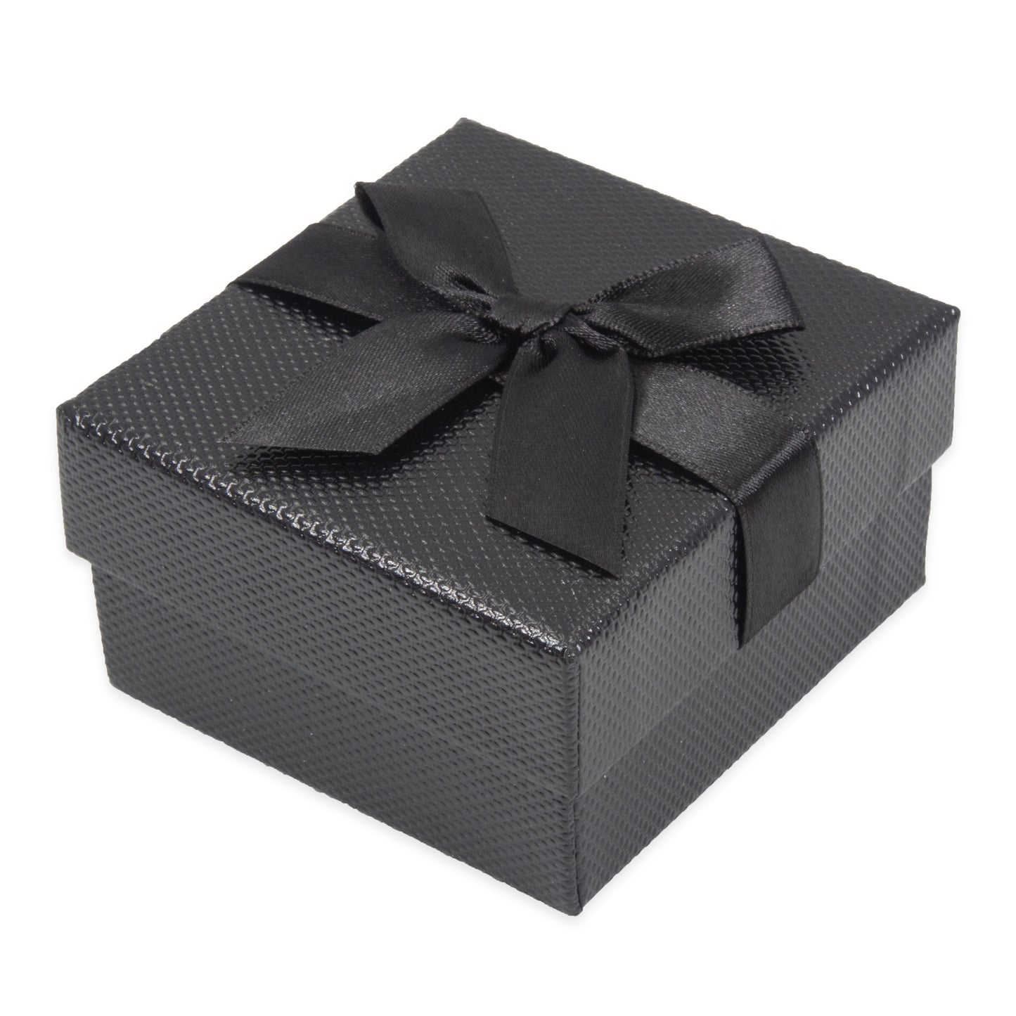 Black Pendant Wrap less Premium Ribbon Box