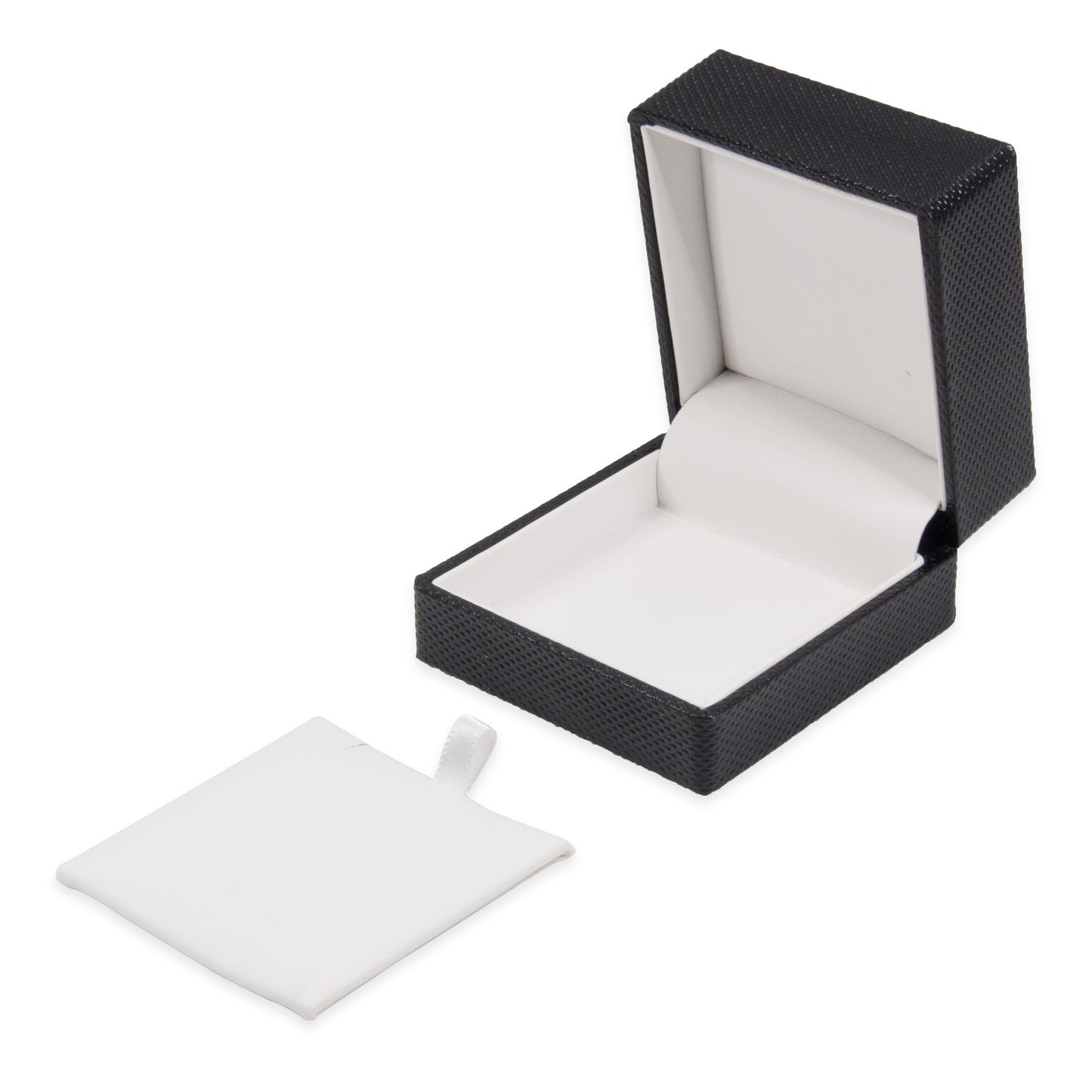Black Pendant Wrap less Premium Ribbon Box