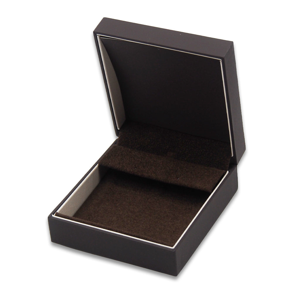 Brown Elegant Matte Boxes with Reversible Inserts