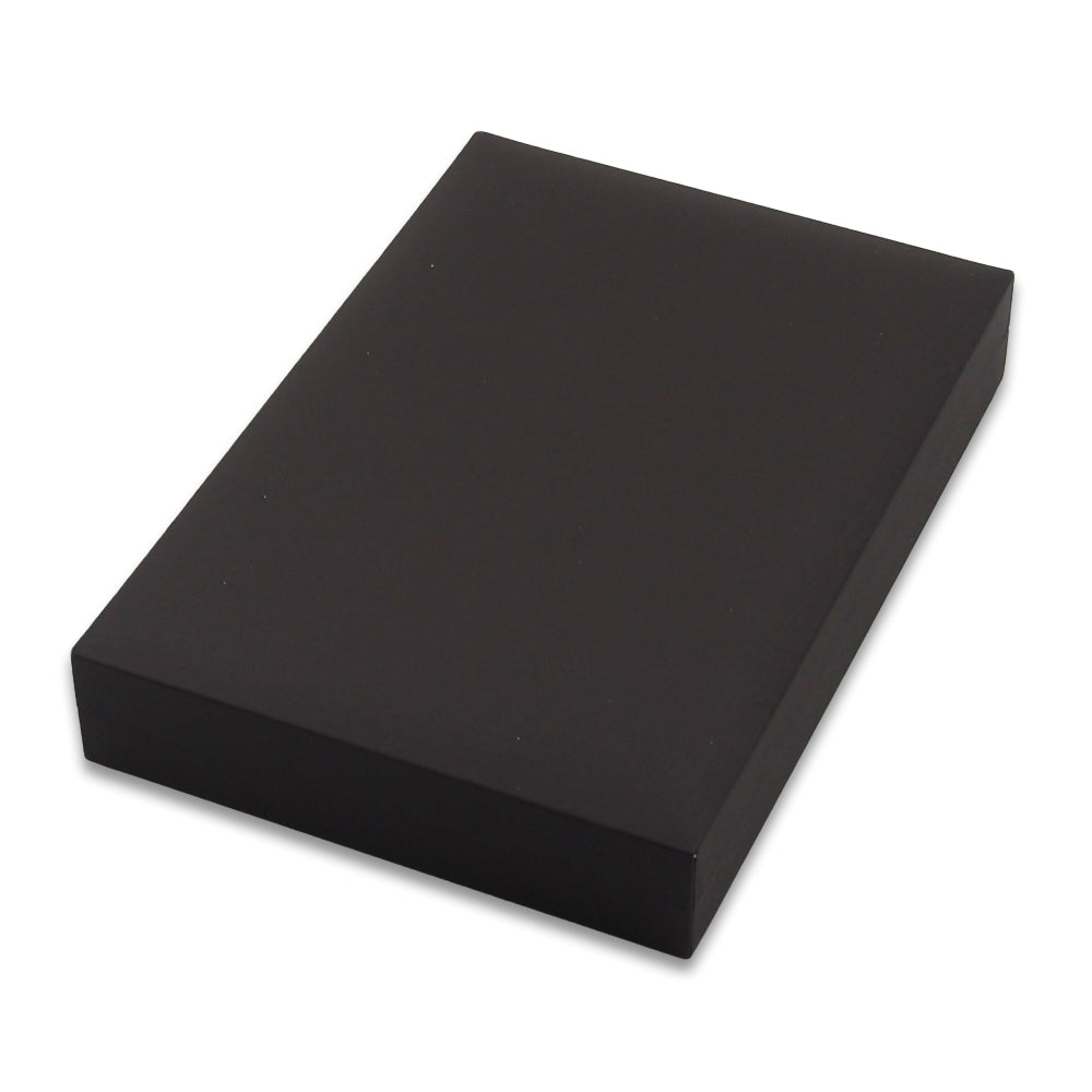 Brown Elegant Matte Boxes with Reversible Inserts