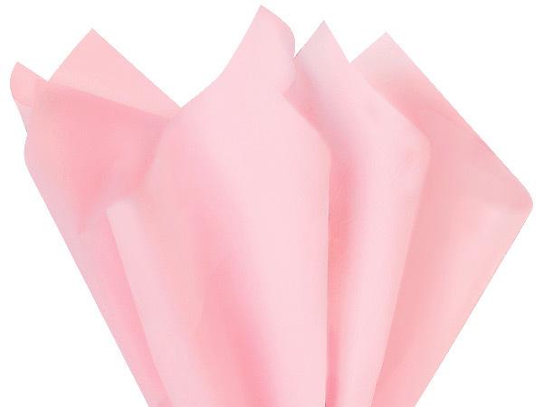 Light Pink Tissue Paper 15" x 20" - 50 Sheets