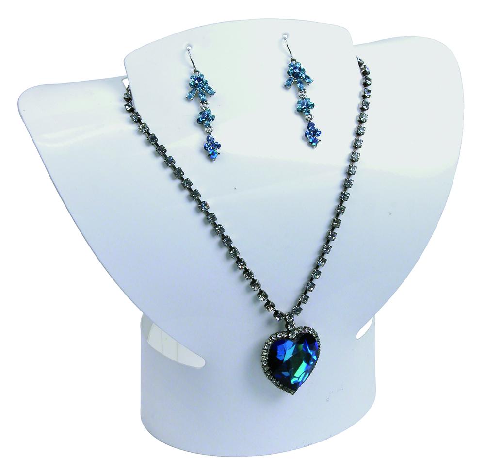 Black Foldable Plastic Necklace/Pendant Display