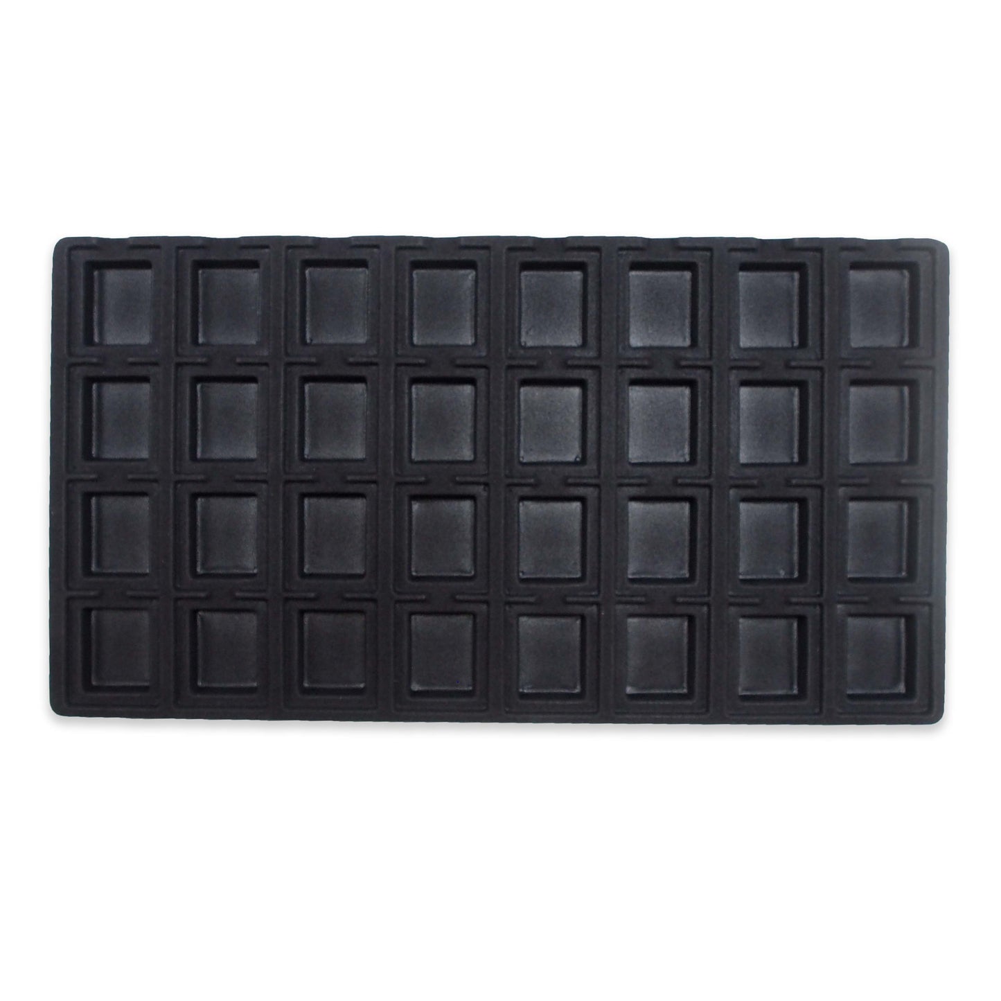 Black Flocked Compartment Tray Inserts