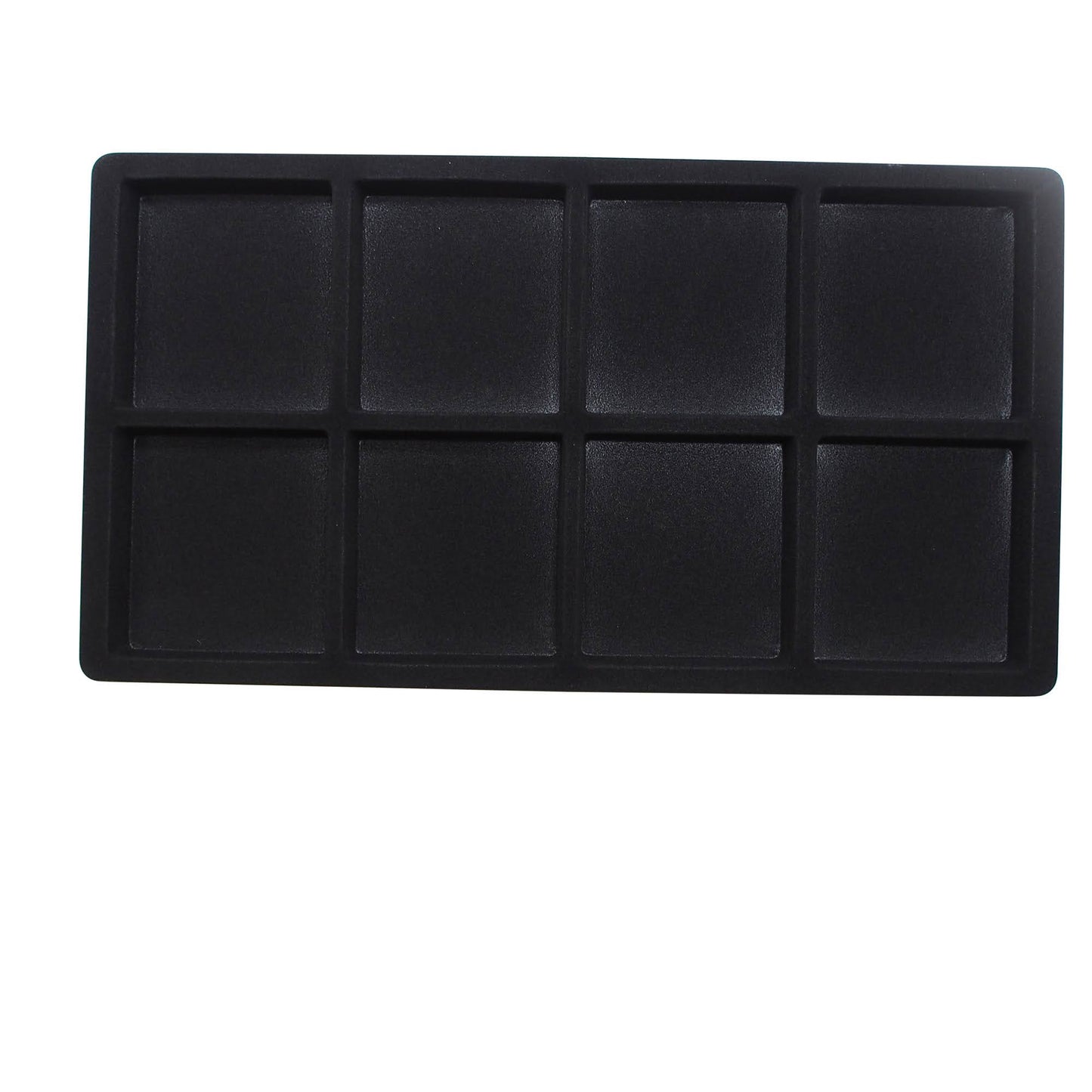 Black Flocked Compartment Tray Inserts
