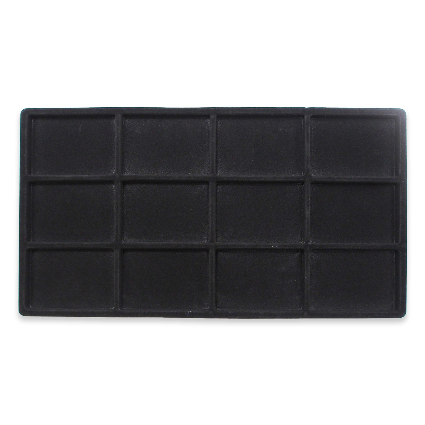 Black Flocked Compartment Tray Inserts