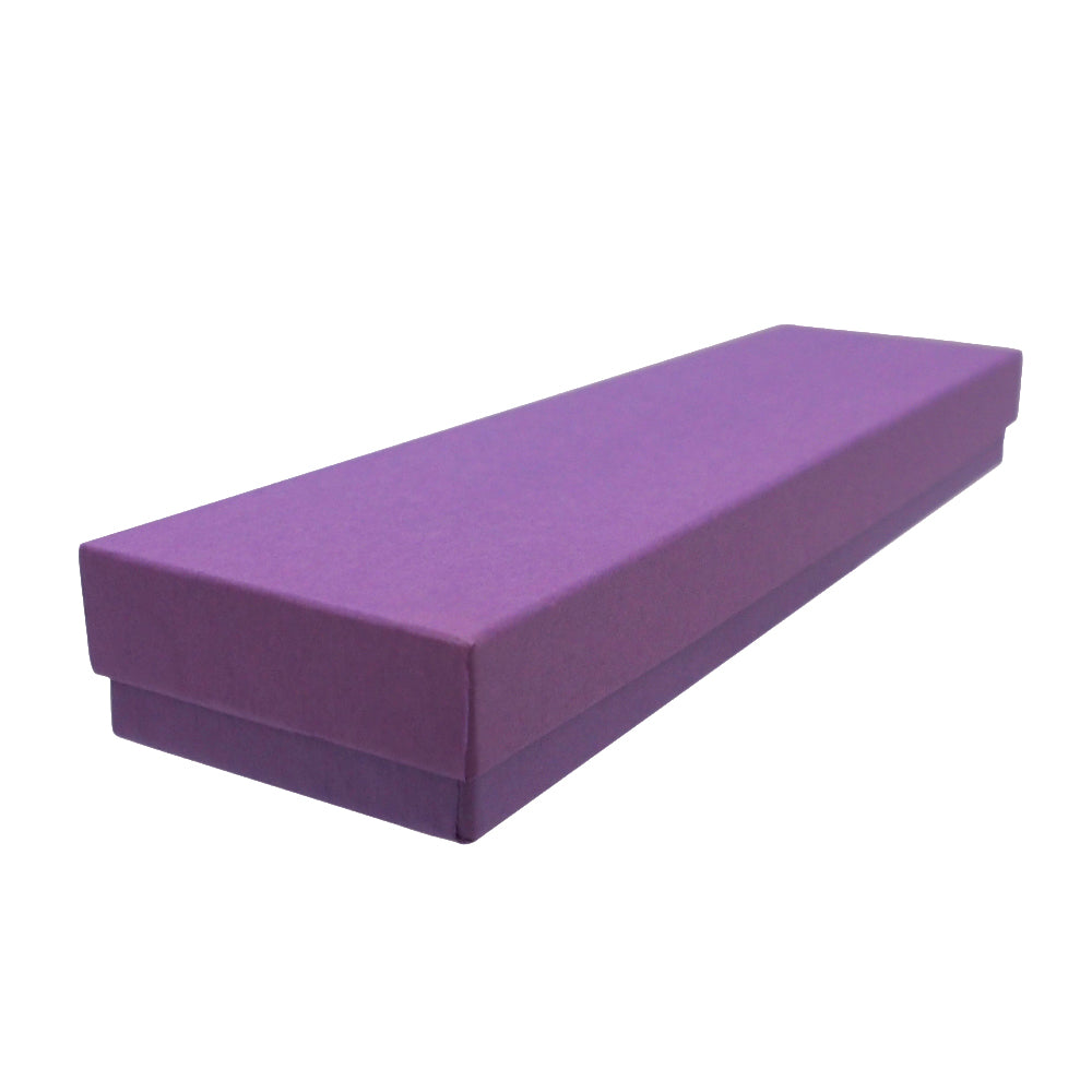 Purple Kraft Cotton Filled Boxes - 6 Sizes Available!