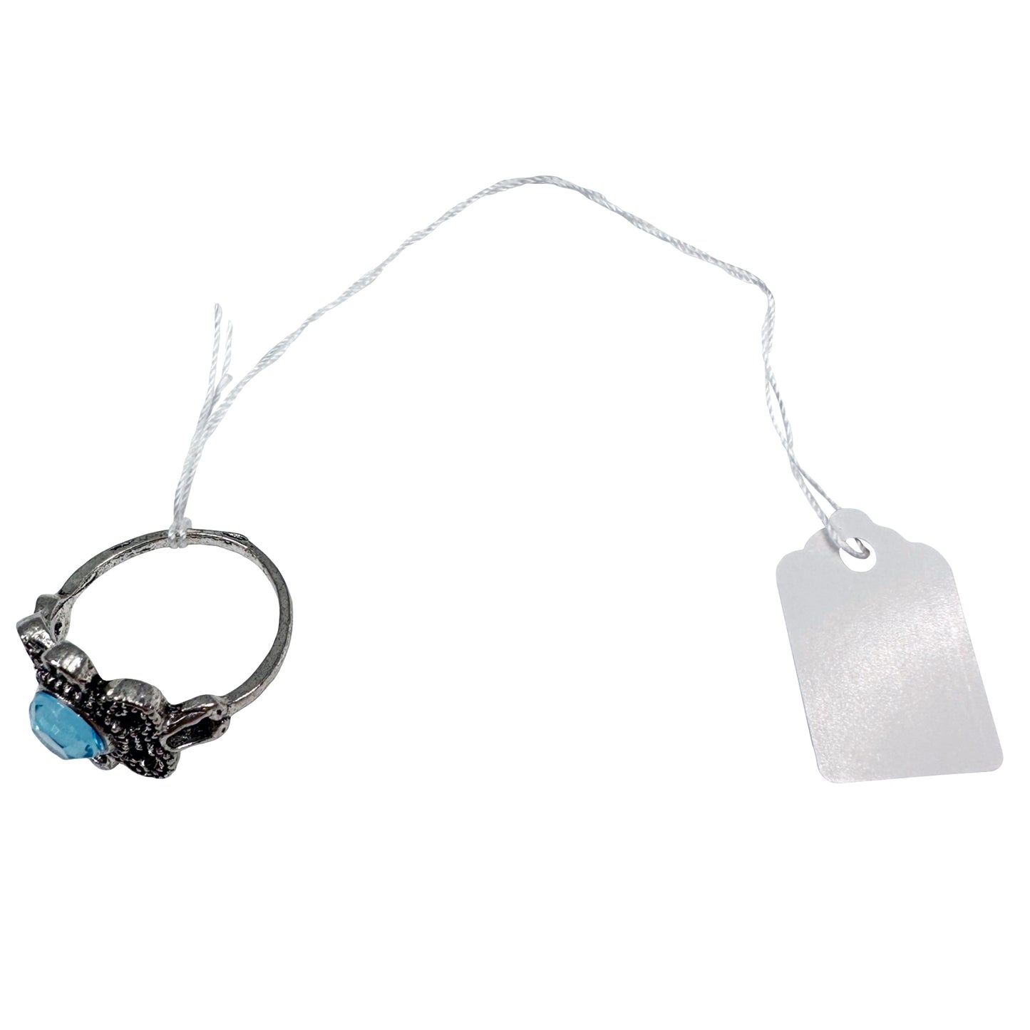 Large White String Tags - 100pcs