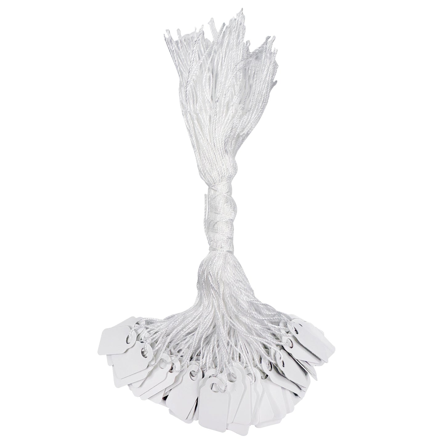 Small White String Tags 100pcs