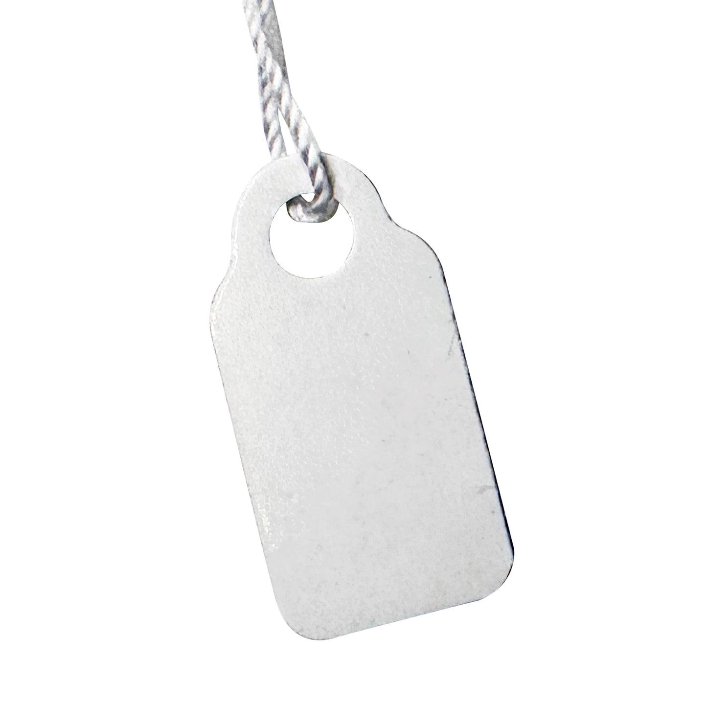 Small White String Tags 100pcs