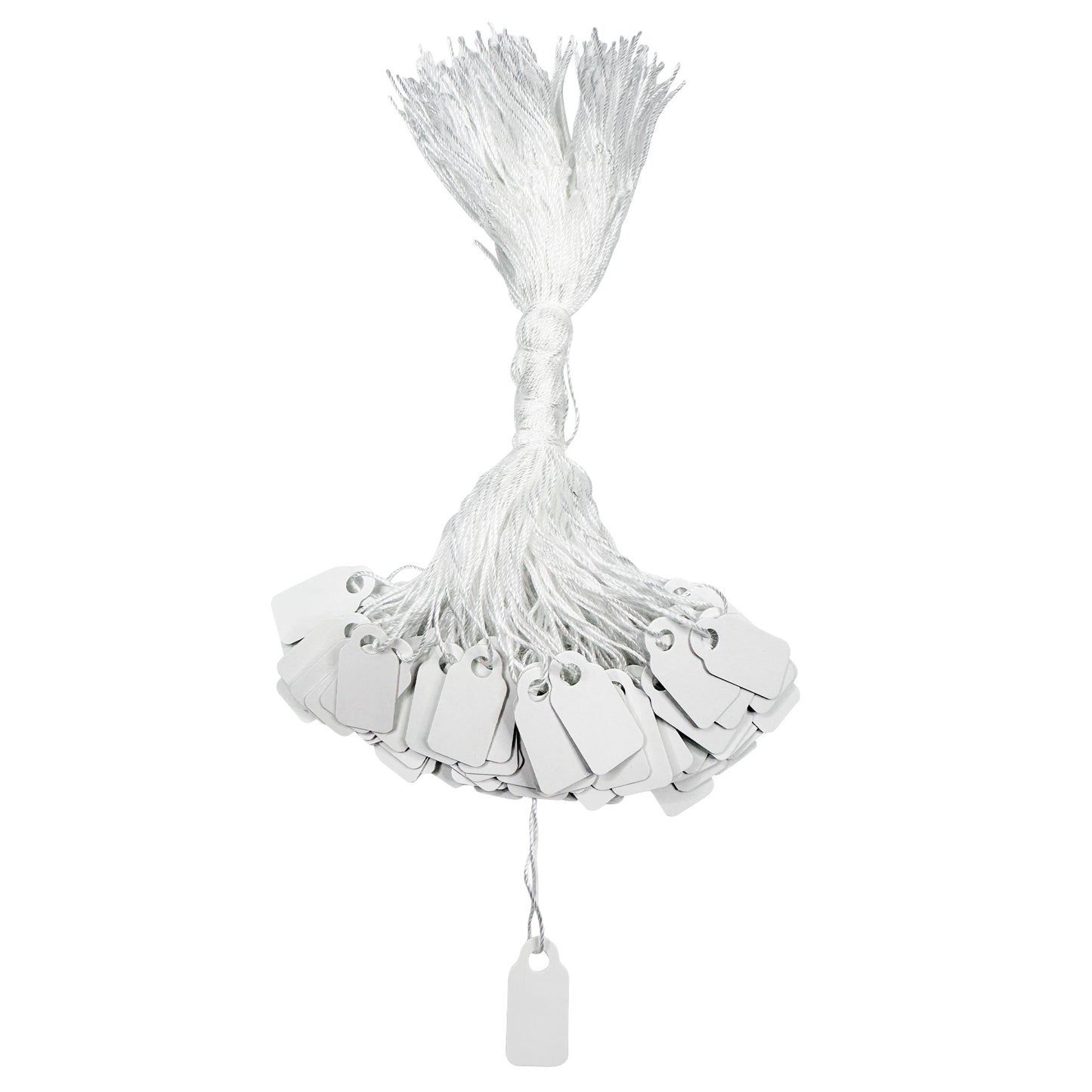 Small White String Tags 100pcs