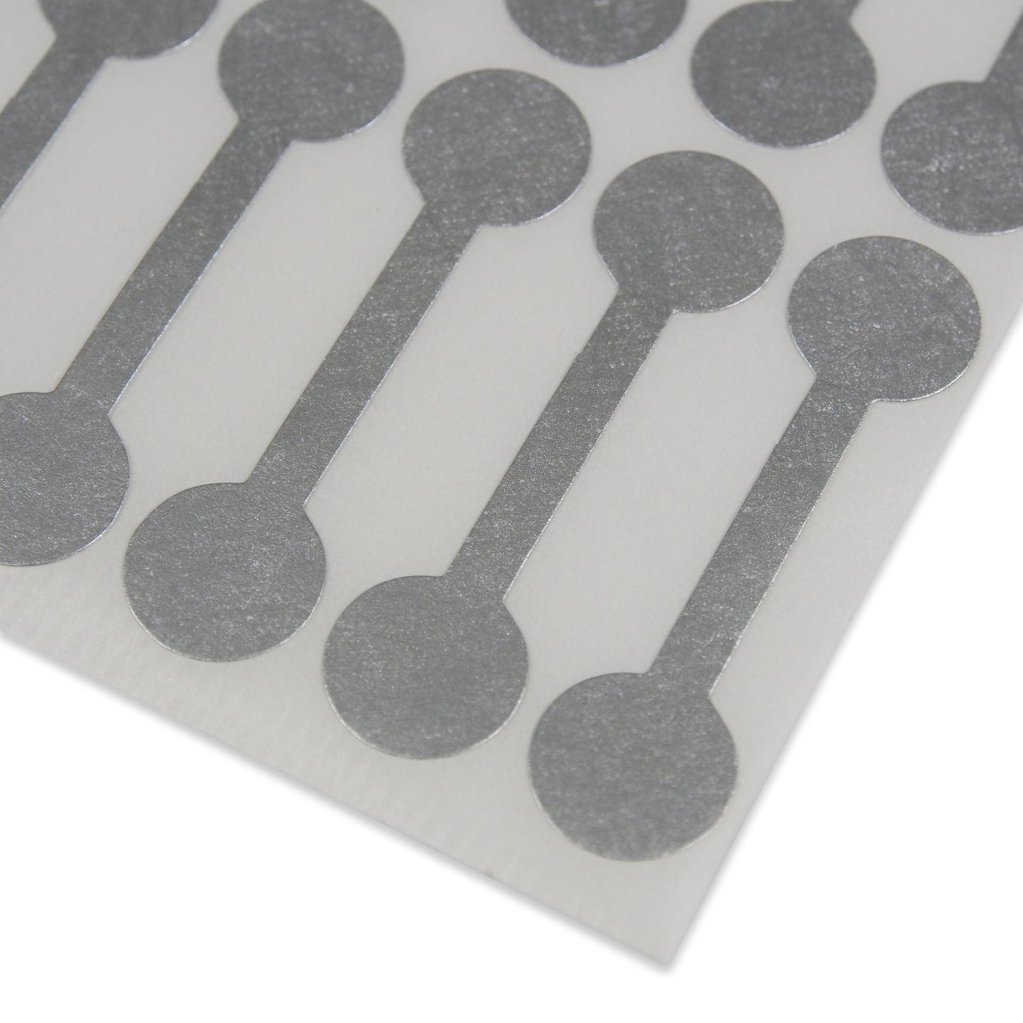 Long Dumbbell Shaped Adhesive Tear-Proof Tags (500pcs/Box)