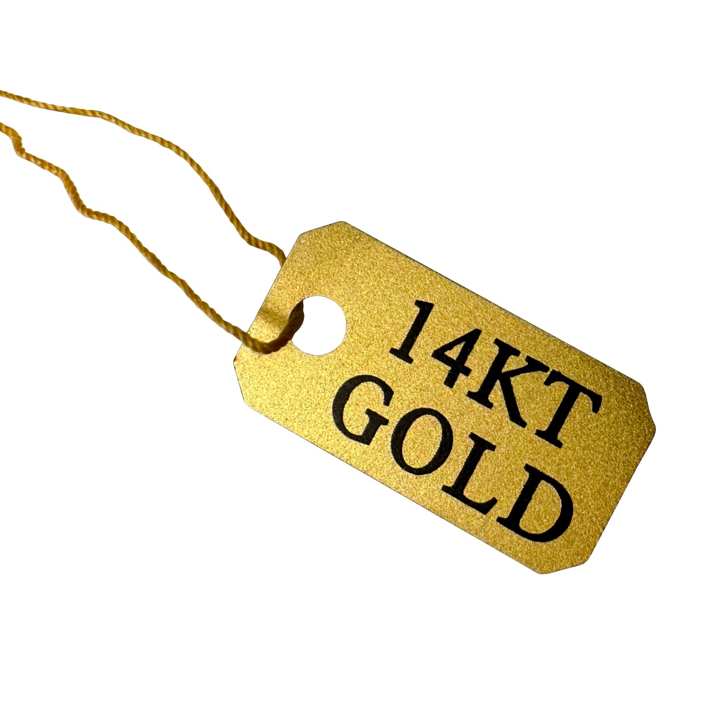 Small Pre-Printed String Tags 100pcs