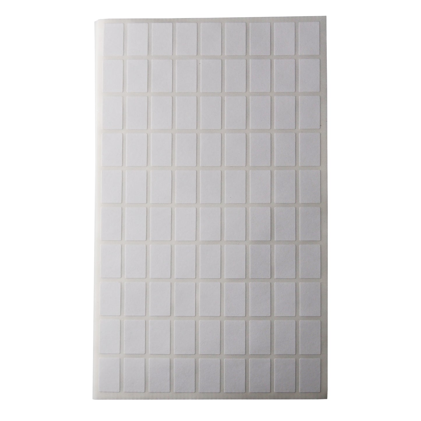 Full sheet of Small Rectangular Self Adhesive Plain Labels - 1080 Labels/Pack (5/16" x 1/2")