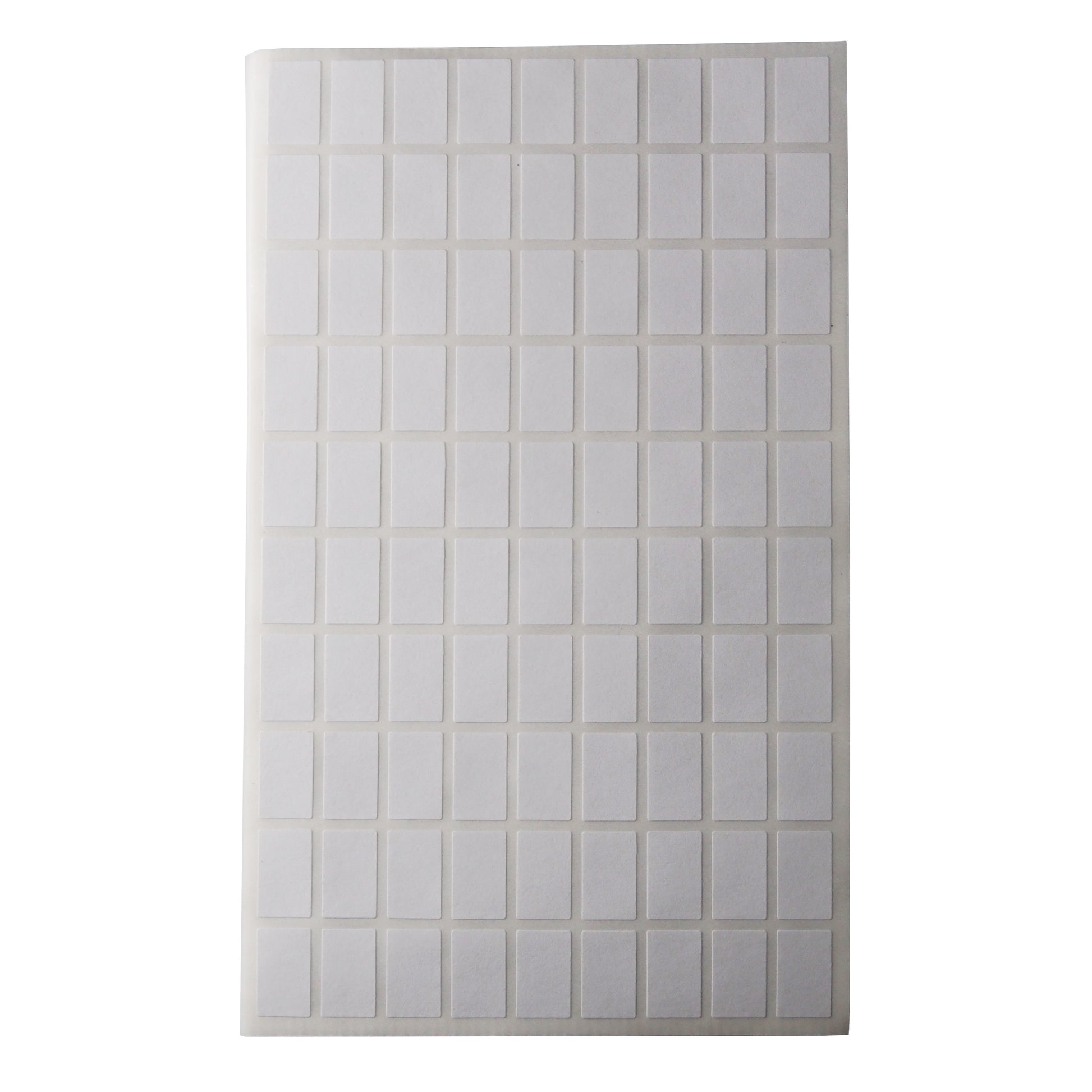 Full sheet of Small Rectangular Self Adhesive Plain Labels - 1080 Labels/Pack (5/16" x 1/2")