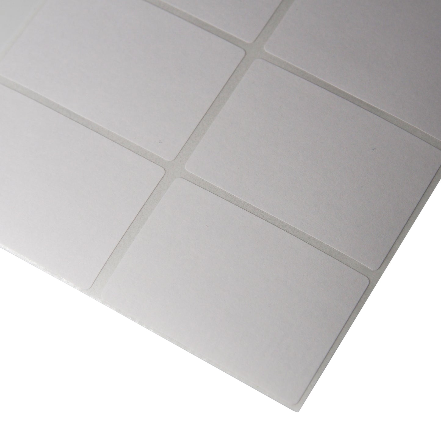 Rounded Edge Rectangular Self Adhesive Plain Label - 1000 Labels (1" x 1 1/2")