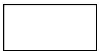 Rectangular Self Adhesive Plain Label - 1000 Labels (1/2" x 1")