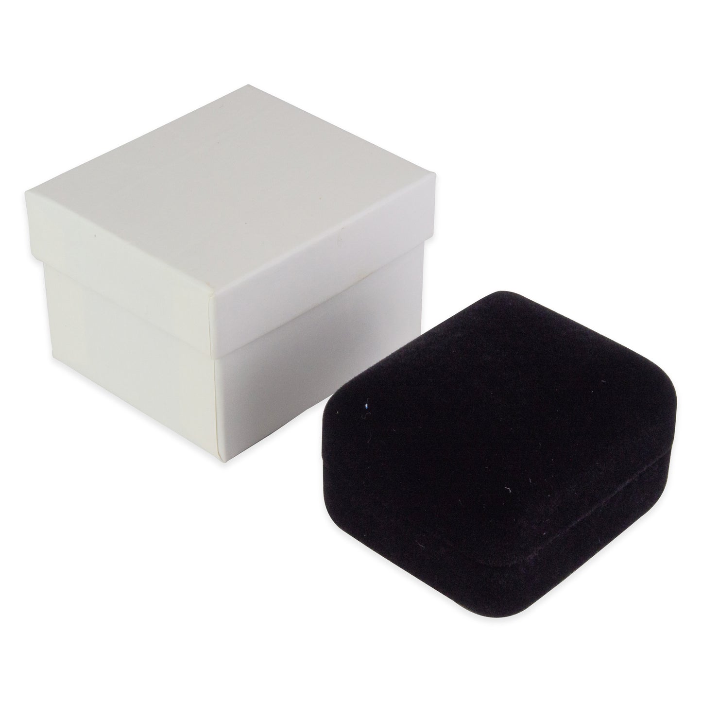 Classic Black Velvet Earring Jewelry Gift Box