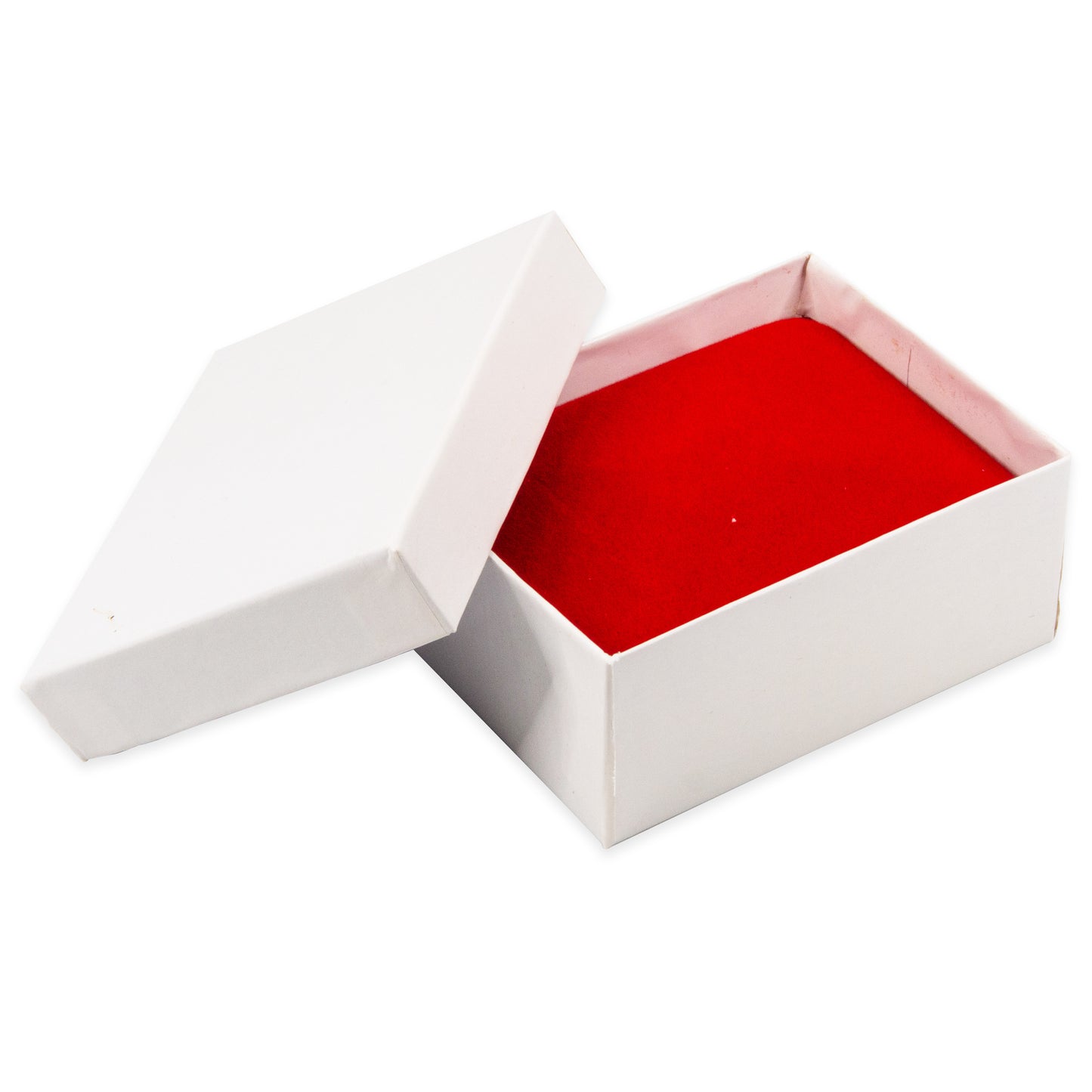 Classic Red Velvet Pendant/Earring (Flap)Jewelry Gift Box